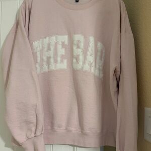 The Bar Blush Sweatshirt